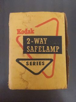 Kodak 2 Way Safelamp-Darkroom