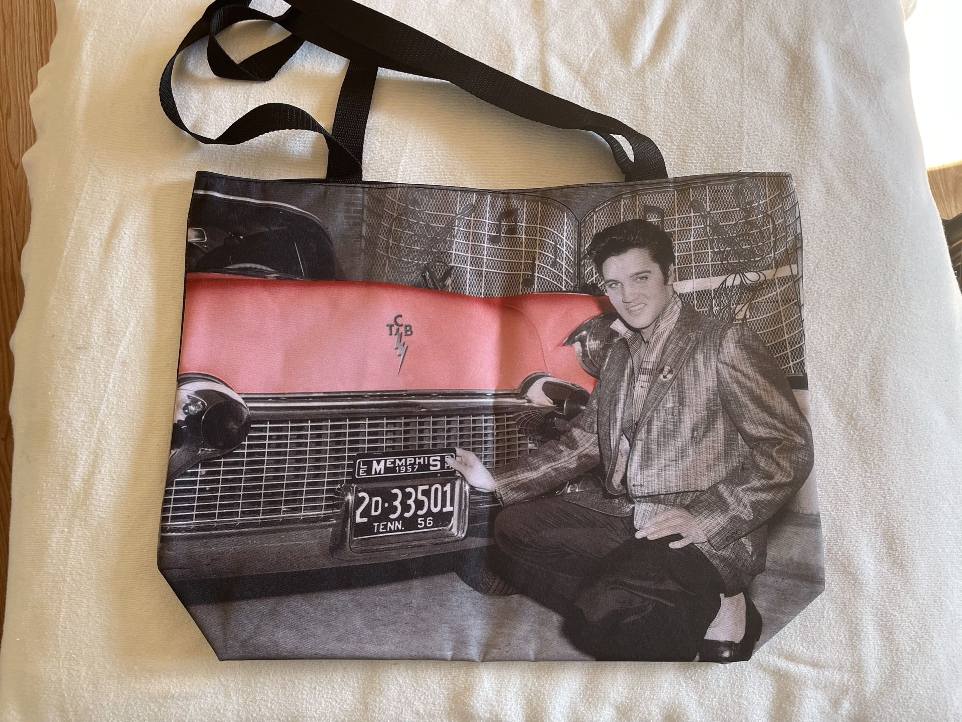 Elvis Presley Tote Bag