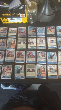 One piece game cards 1.50 each