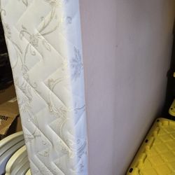Queen Bed Box Spring and frame (No Mattress)