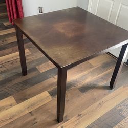 Dark Wood Dining Table