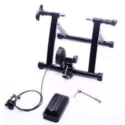 BalanceFrom Bike Trainer Stand Steel Bicycle Exercise Magnetic Stand with Front Wheel Riser
