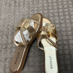 Golden Sandals