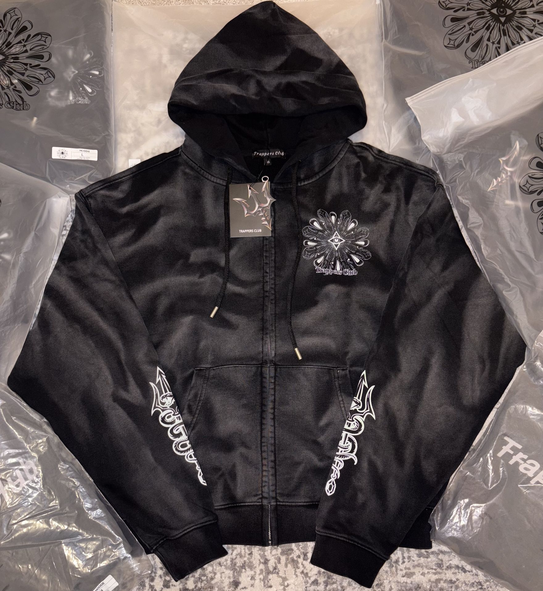Trappers Club Zip Up Hoodie