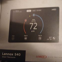 Lennox S40smart Thermostat 