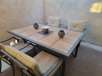 Patio Table With 4 Chairs