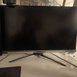 Acer Predator 27” (2560x1440p) Monitor With Nvidia G Sync  