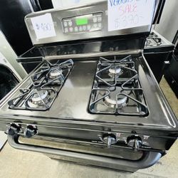 Black Ge Gas Stove 