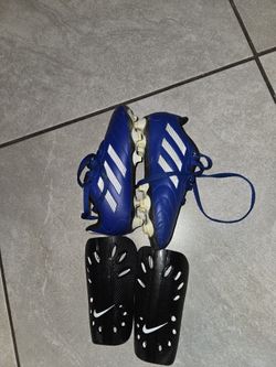 Toddler Adidas Soccer Cleats And Shin Guards