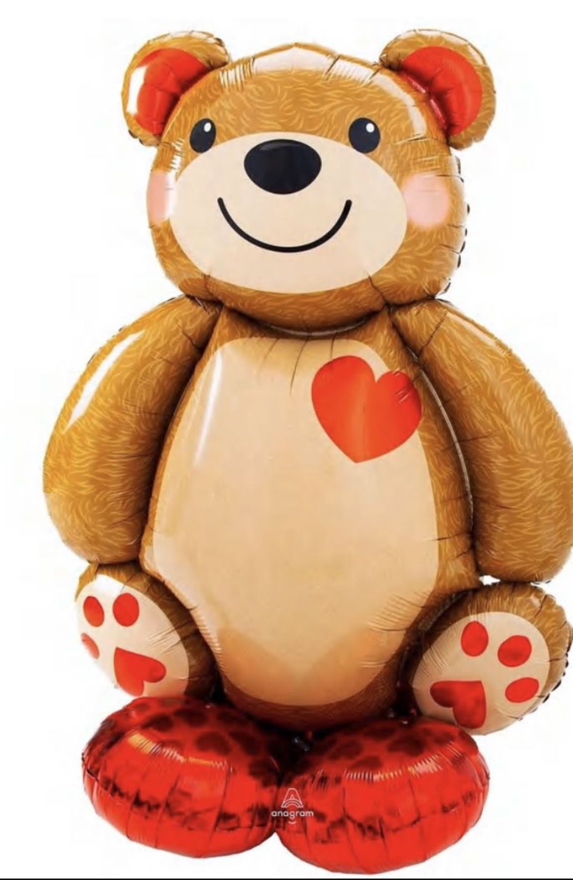Valentines Huge Teddy Bear Balloon 