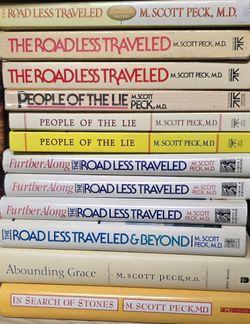 The Road Less Traveled Books, $7 each