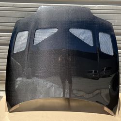 Brand New 93 - 98 Toyota Supra ViS Racing Techno R Style Carbon Fiber Vented Hood (Special Order Only)
