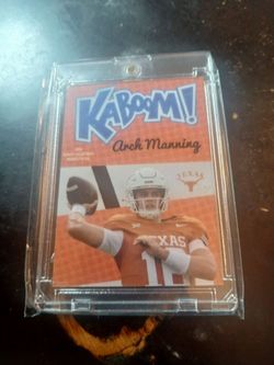 Arch Manning Kaboom Rookie Cracked Ice Refractor  by Dynasty