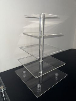 Acrylic Cupcake Tower