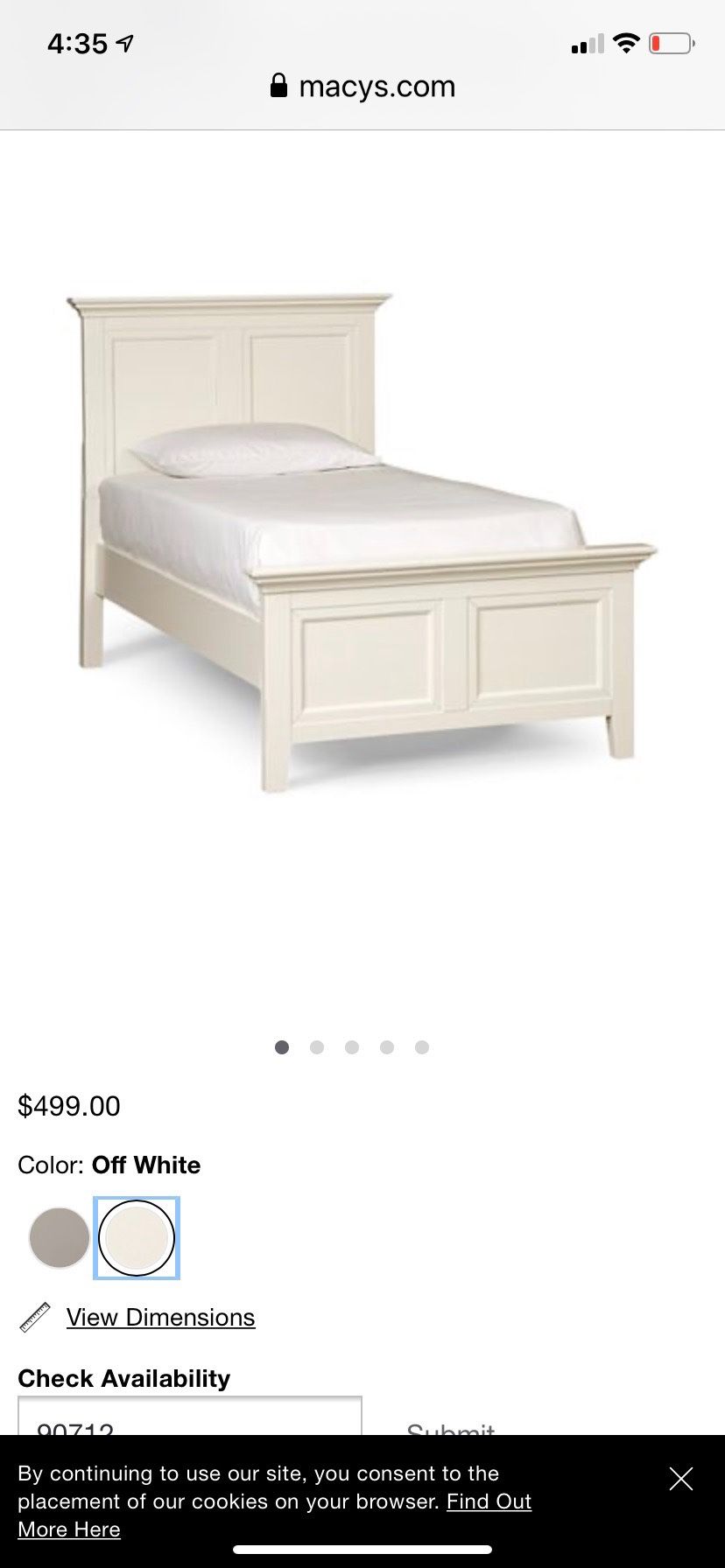 Twin Bed
