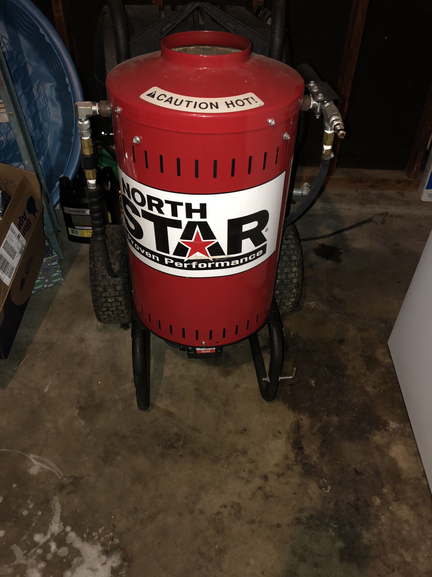 North Star Electric Hot Water Pressure Washer