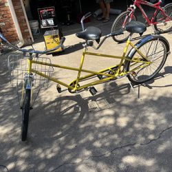 Vintage Schwinn Twin Bike