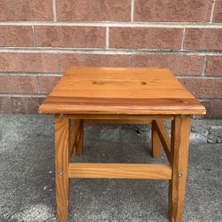 Wooden stool