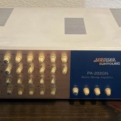 Jarguar Suhyoung PA-203GN STEREO MIXING AMPLIFIER 