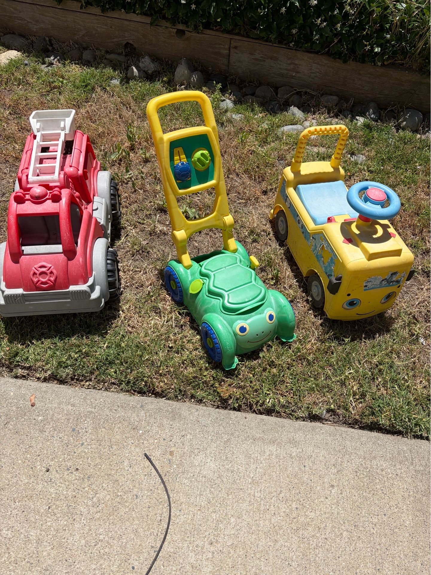 Kids toys three-piece $20