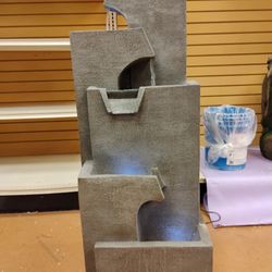 Indoor Outdoor Fountain Waterfall 48 " Tall