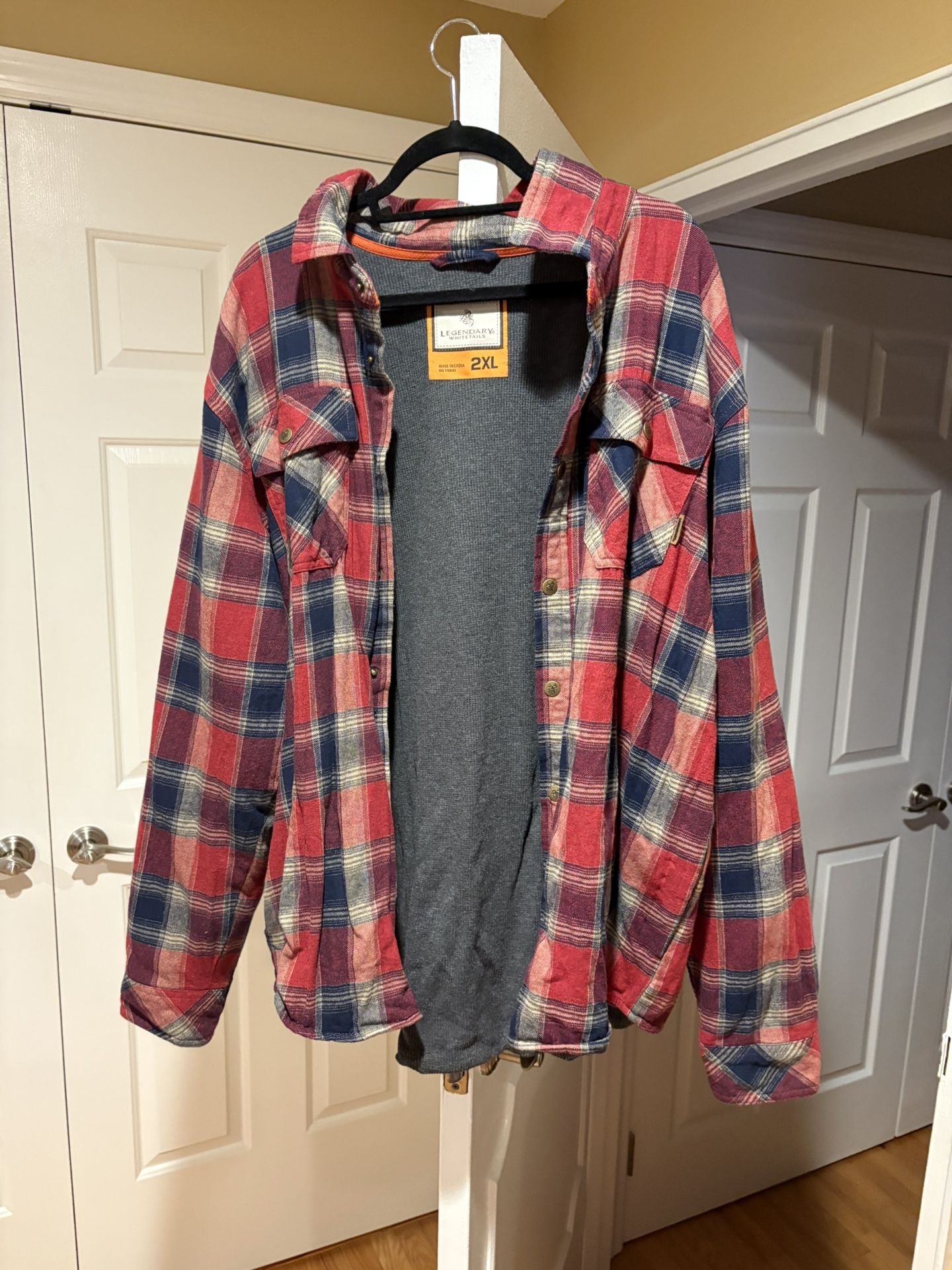 Legendary Whitetails Archer Flannel Thermal Lined Shirt Jacket