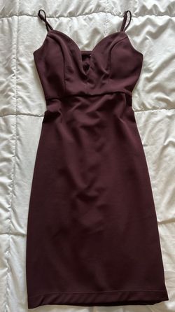 Bodycon Strappy Deep Vneck Midi Dres...