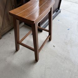 Wood Stools For $15 Each
