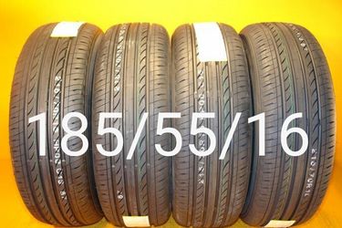 185/55/16 For Sale 4 New Tires We Service Motorcycle Tires