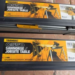 Tough Built C 550 Saw Her's Workbench Pair