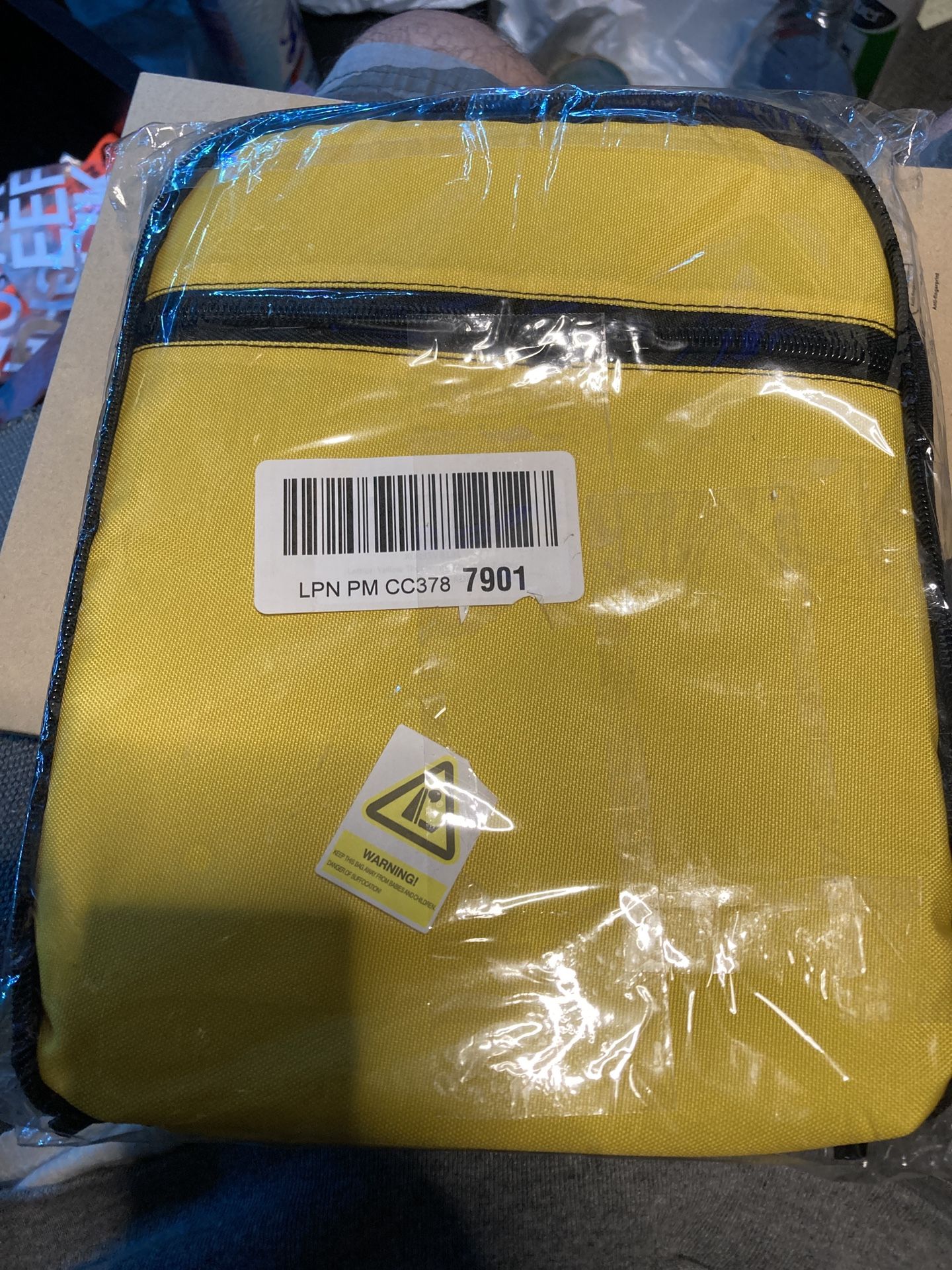 Yellow Lunch Bag New