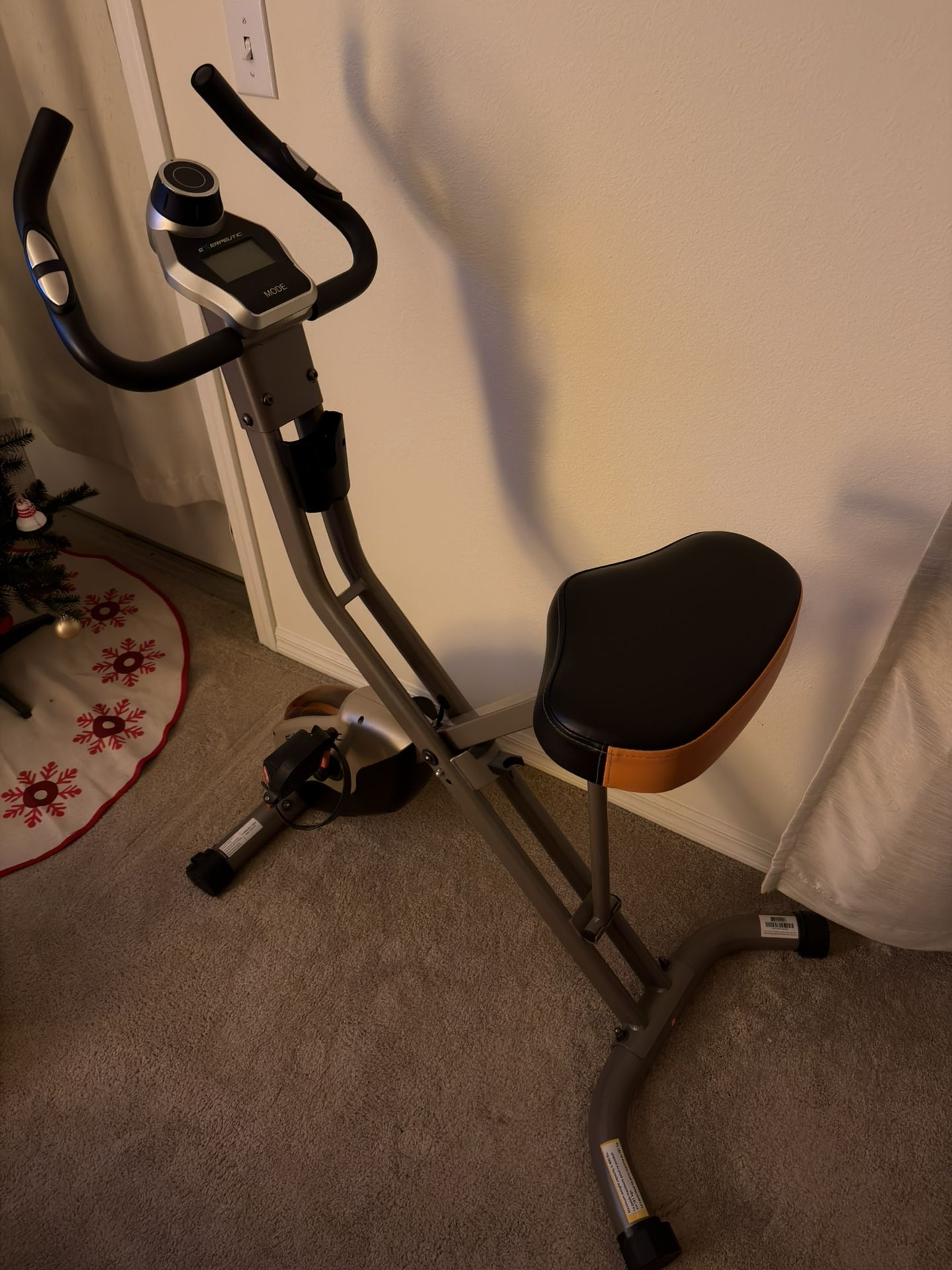 Exerpeutic Folding Exercise Bike