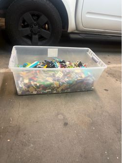 Big bin of legos