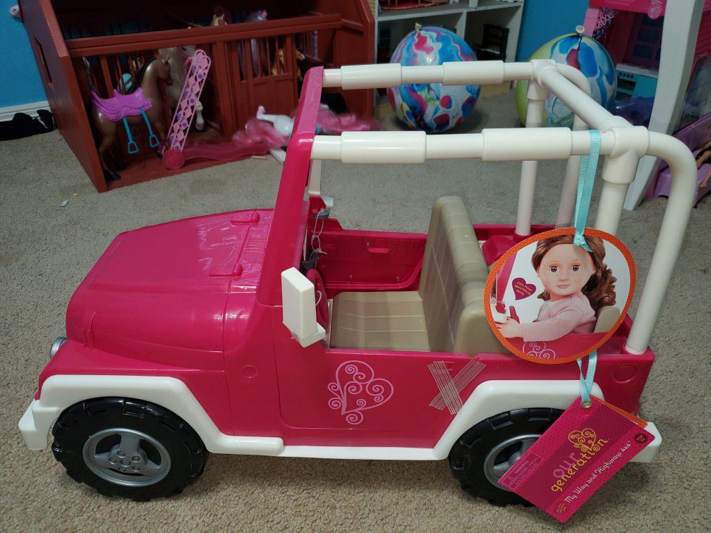 Our Generation Doll Jeep (American Girl Doll similar)