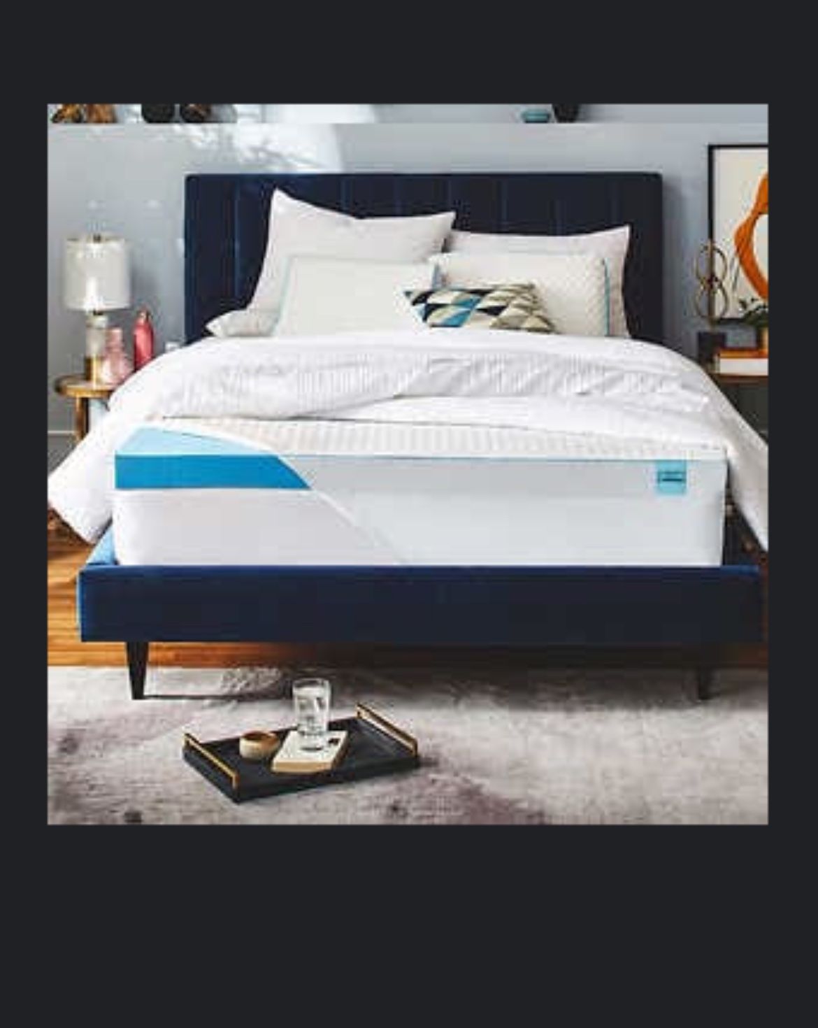 Serenity By TempurPedic Memory Foam Mattress Topper Full Size for Sale in Chicago, IL OfferUp