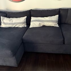 Water Proof Crate & Barrel Sectional Sofa w/ Chaise