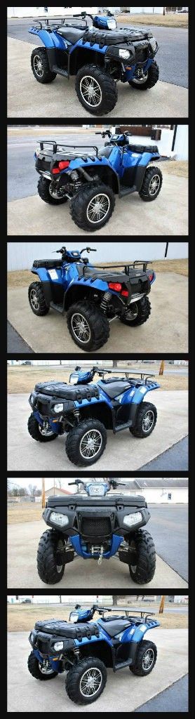 2012 Polaris Sportsman 850 Xps Blue