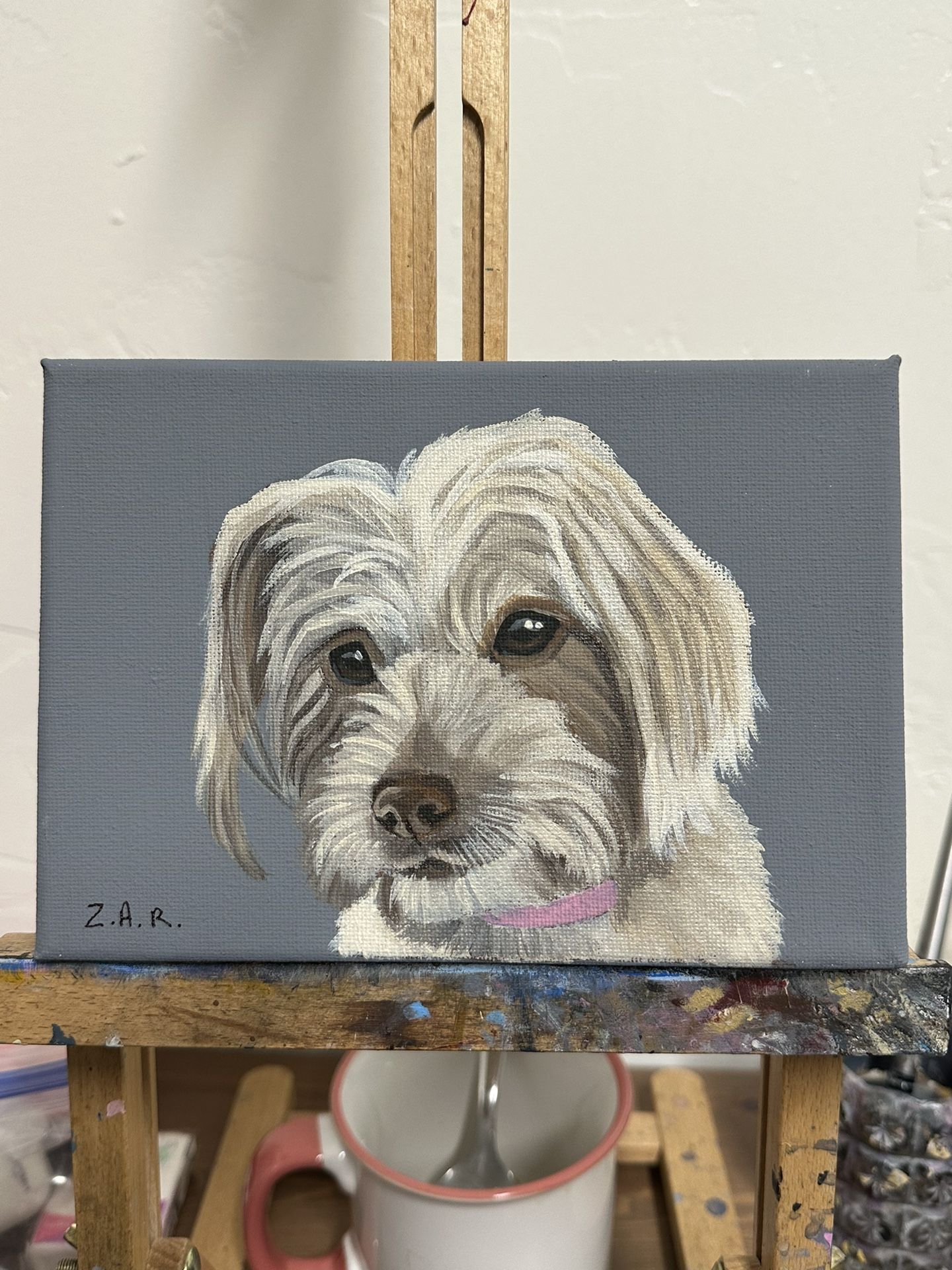 Unique Custom Pet Portraits Loss Dogs Cats 6”x6”/5”x7”
