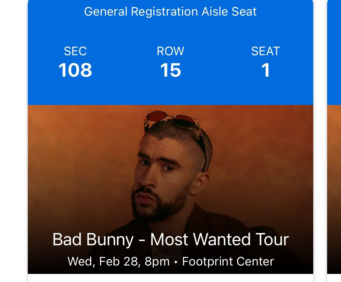 Bad Bunny Tickets
