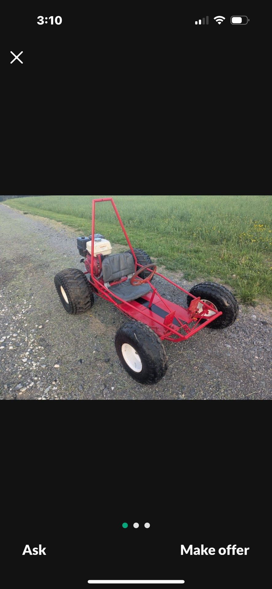 GO CART 13 HP