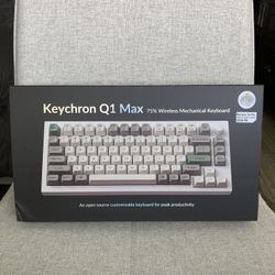 Keychron Q1 Max QMK/VIA Wireless Custom Mechanical Keyboard