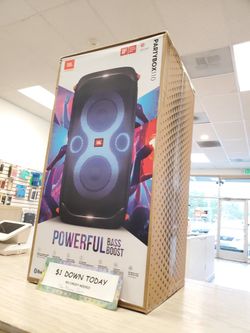 🎶Party Anywhere! Take It Home for $5 Down! 🚀 JBL PartyBox 110 Bluetooth Speaker 