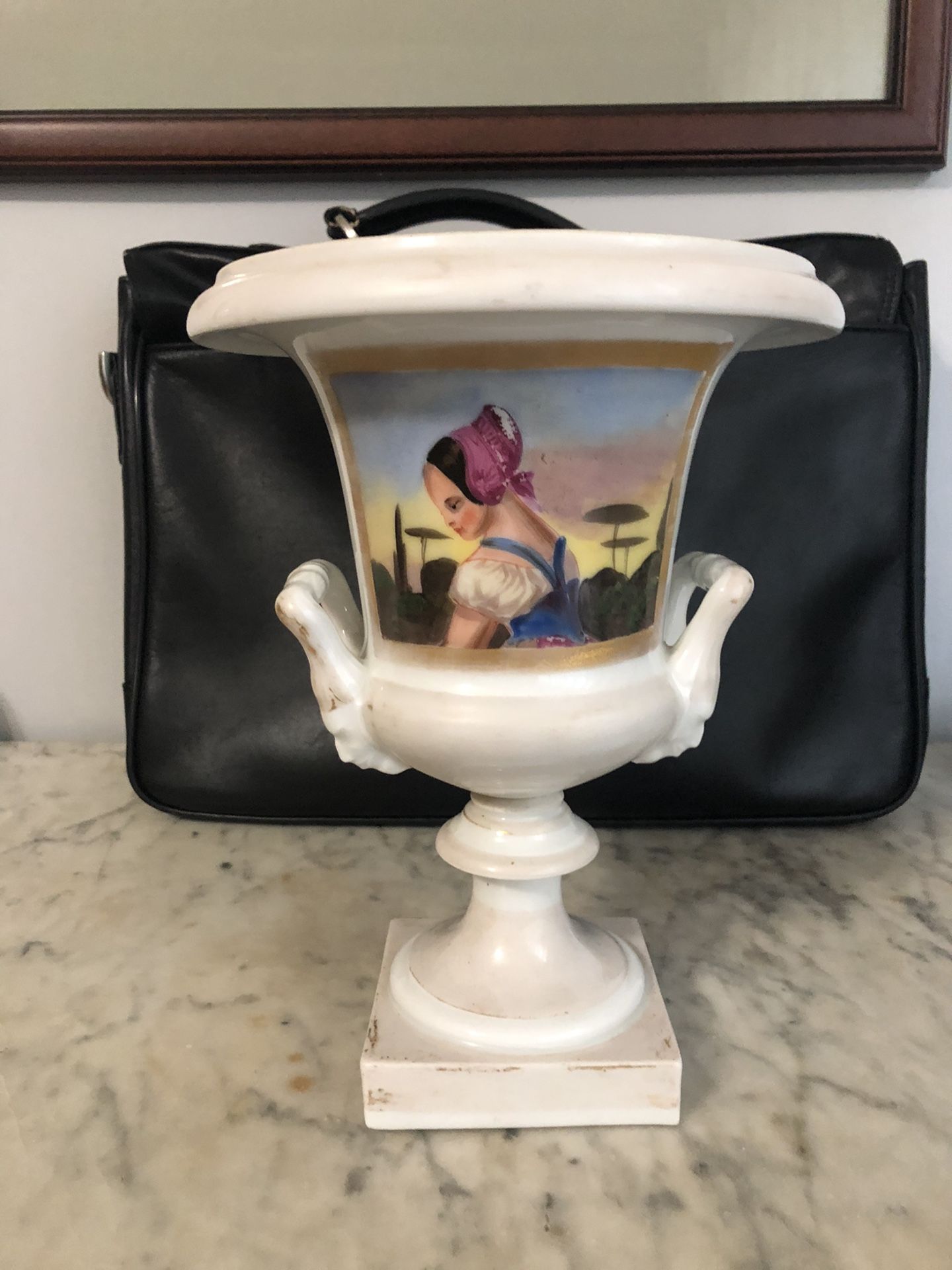 Old Paris Porcelain Vase