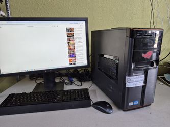 LENOVO IDEA-CENTRE K330B Wifi 5G DVD Burner +Windows 10+Open Office Suite
