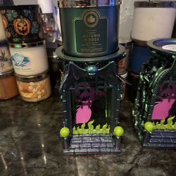 Shadow Box Maleficent Candle Holder