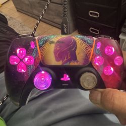 LED. Modded PS5 Controller 