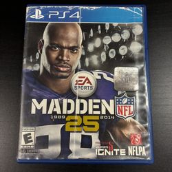 Madden NFL 25 for Sony PlayStation 4 PS4 (2013)