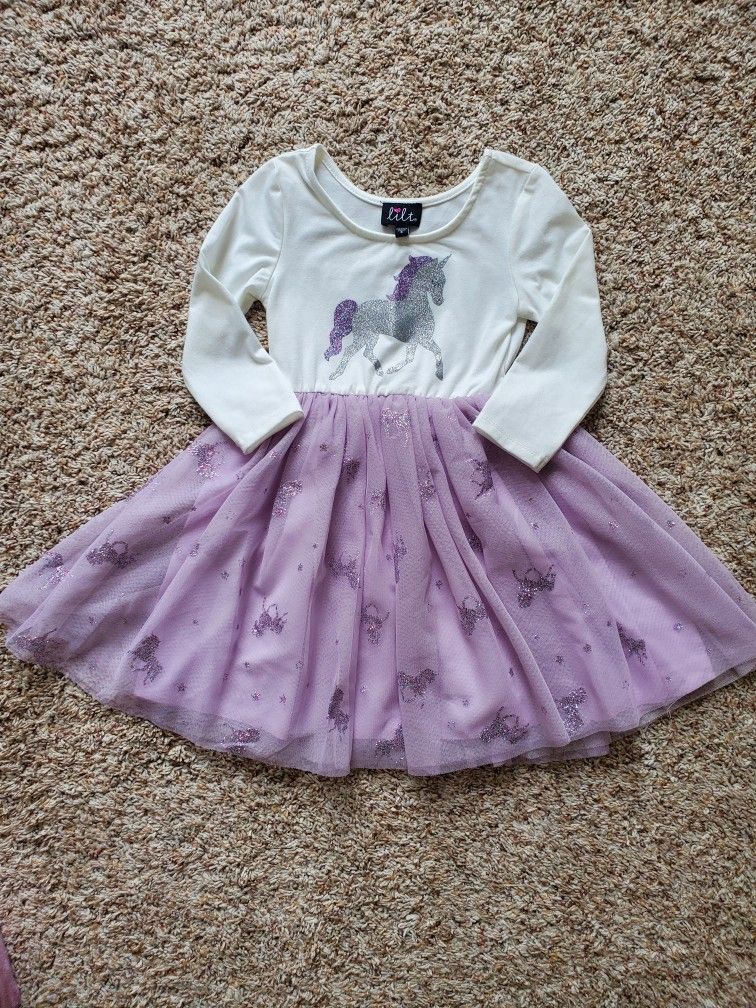 Unicorn Glitter Dress