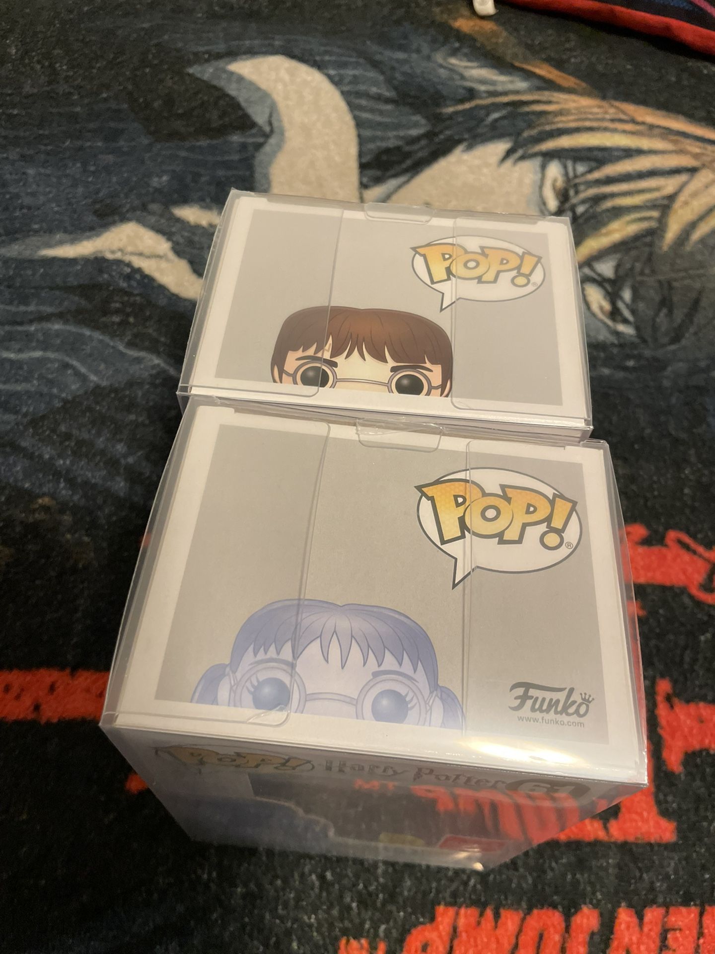 Harry Potter Exclusive Funko Pop Lot 2 Moaning Myrtle #27 #61 Glow