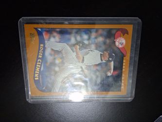 2001 topps roger clemens